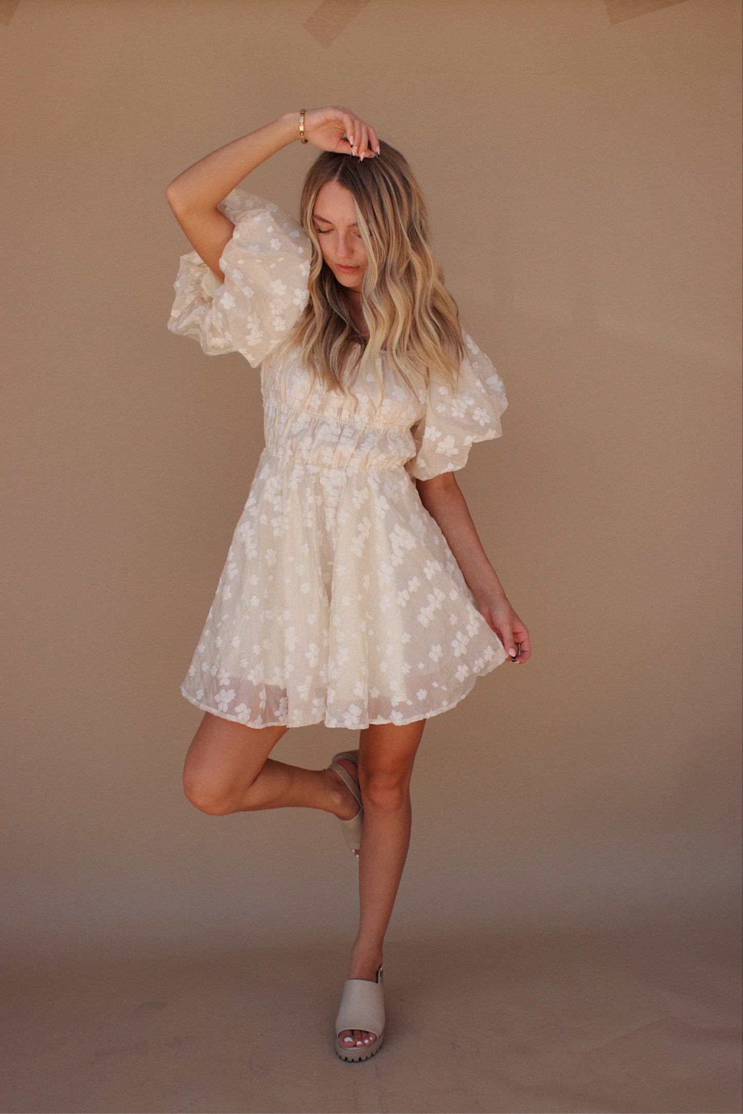 Beige Summer Dress