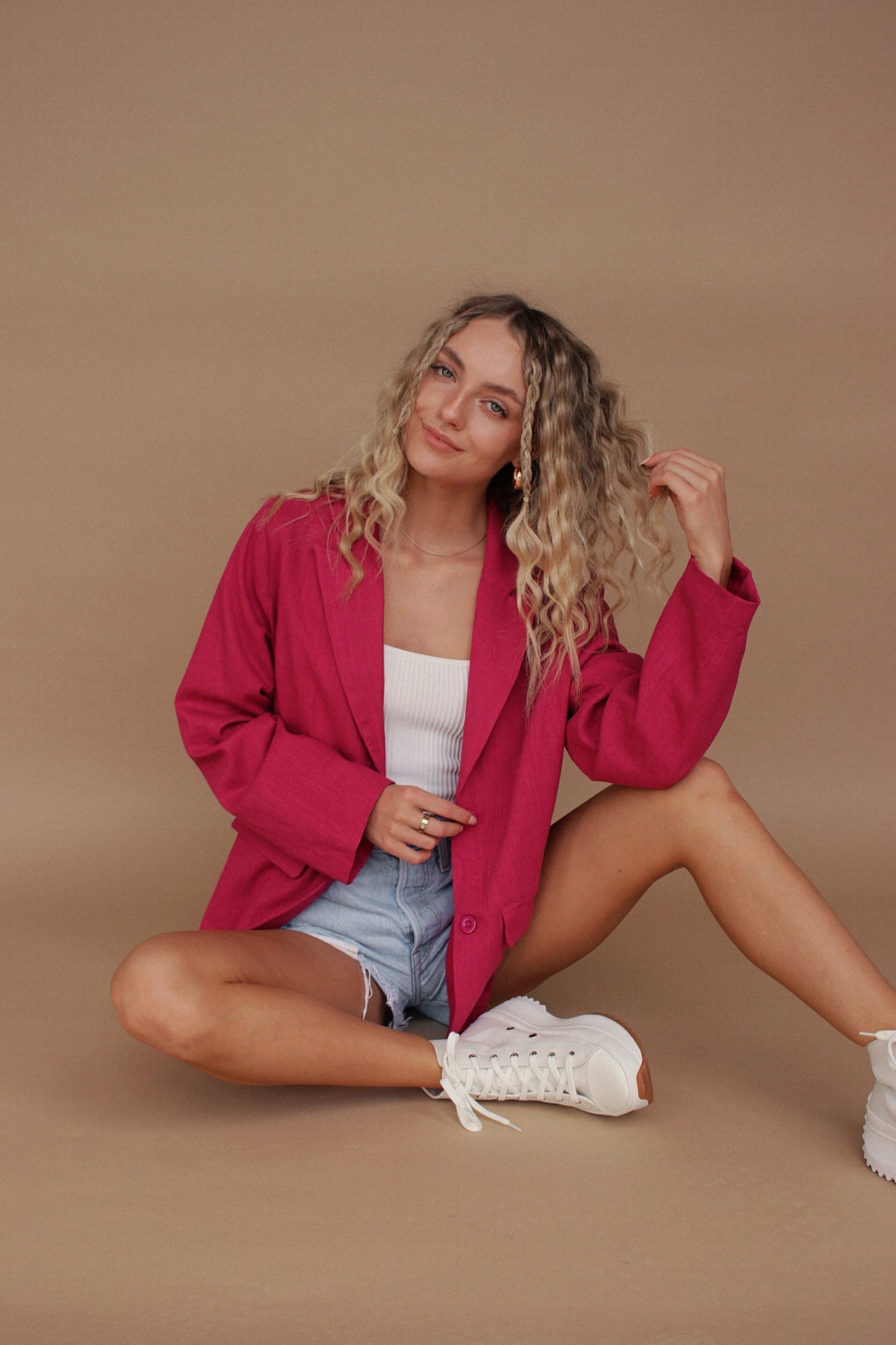 Summer Crush Linen Blazer