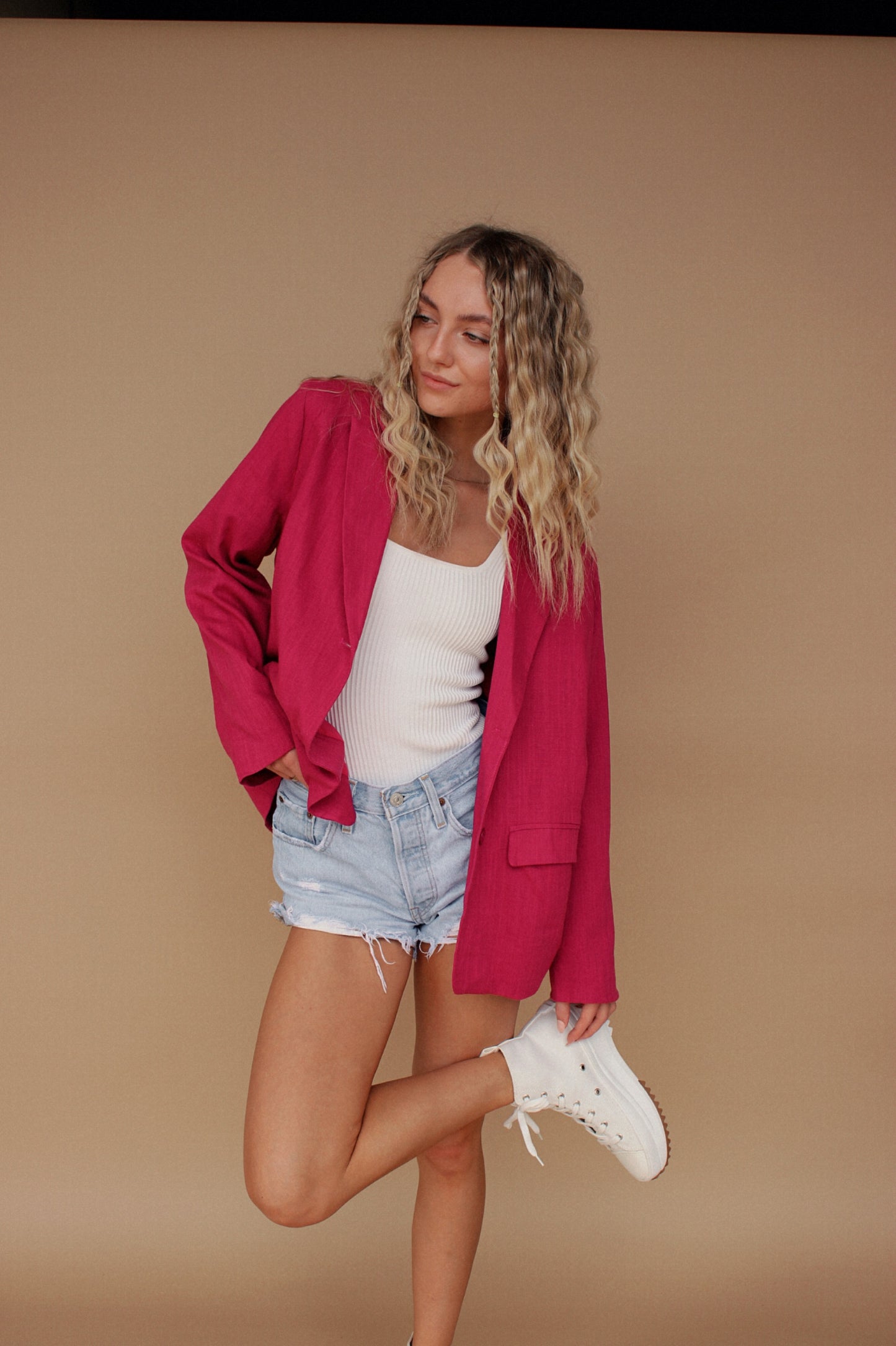 Summer Crush Linen Blazer