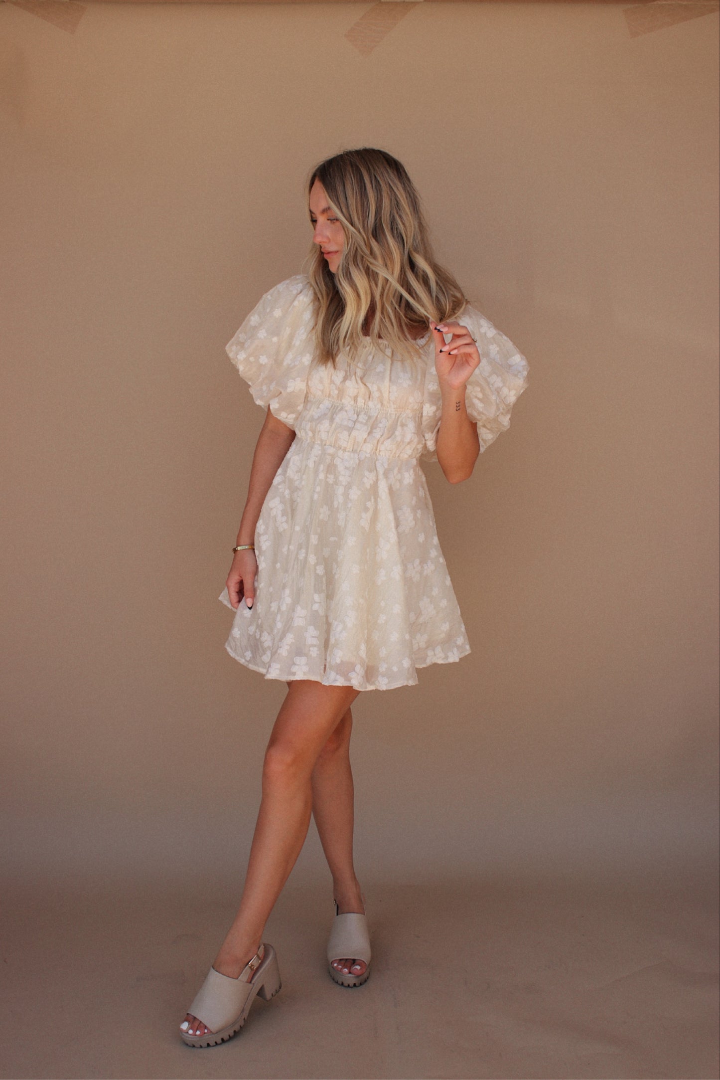 Beige Summer Dress