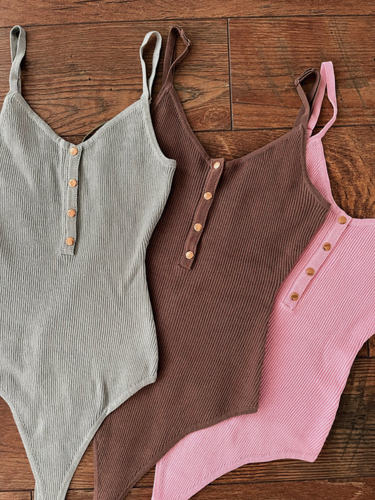 Beach Bum Bodysuits- 3 Colors